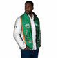 Custom Ivory Coast Football Padded Jacket 2026 Cote d'Ivoire Les Elephants Green Version - African Pride