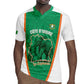Custom Ivory Coast Football Rugby Jersey 2026 Cote d'Ivoire Les Elephants Green Version LT14