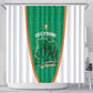 Ivory Coast Football Shower Curtain 2026 Cote d'Ivoire Les Elephants Green Version - African Pride