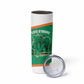 Custom Ivory Coast Football Skinny Tumbler 2026 Cote d'Ivoire Les Elephants Green Version - African Pride