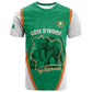 Custom Ivory Coast Football T shirt 2026 Cote d'Ivoire Les Elephants Green Version LT14