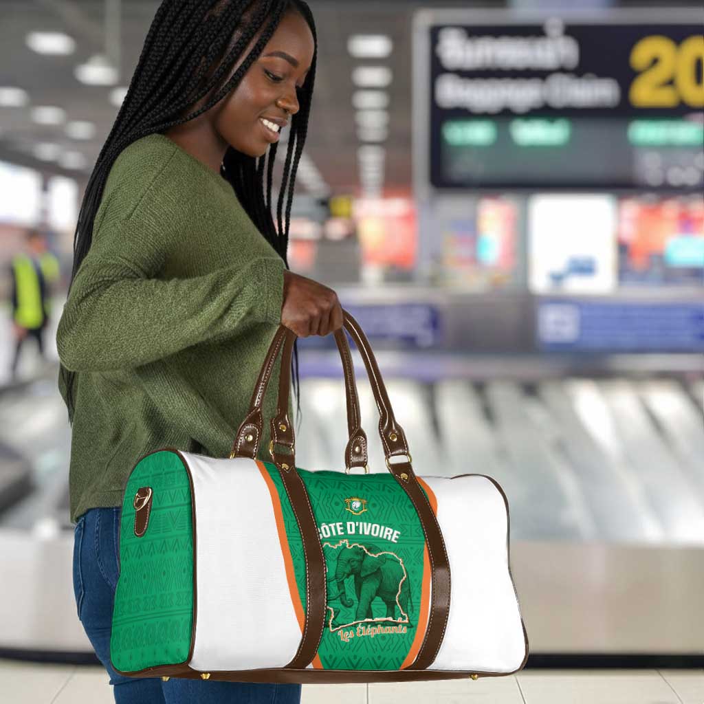 Ivory Coast Football Travel Bag 2026 Cote d'Ivoire Les Elephants Green Version - African Pride