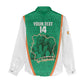 Custom Ivory Coast Football Women Casual Shirt 2026 Cote d'Ivoire Les Elephants Green Version - African Pride