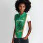 Custom Ivory Coast Football Women Polo Shirt 2026 Cote d'Ivoire Les Elephants Green Version LT14