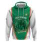 Custom Ivory Coast Football Zip Hoodie 2026 Cote d'Ivoire Les Elephants Green Version - African Pride