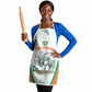 Ivory Coast Football Apron 2026 Cote d'Ivoire Les Elephants White Version - African Pride