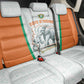 Ivory Coast Football Back Car Seat Cover 2026 Cote d'Ivoire Les Elephants White Version - African Pride