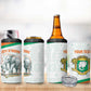 Custom Ivory Coast Football 4 in 1 Can Cooler Tumbler 2026 Cote d'Ivoire Les Elephants White Version - African Pride