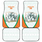 Custom Ivory Coast Football Car Mats 2026 Cote d'Ivoire Les Elephants White Version - African Pride