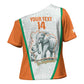 Custom Ivory Coast Football Cross Shoulder Shirt 2026 Cote d'Ivoire Les Elephants White Version - African Pride