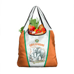 Ivory Coast Football Grocery Bag 2026 Cote d'Ivoire Les Elephants White Version - African Pride