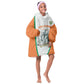 Custom Ivory Coast Football Kid Wearable Blanket Hoodie 2026 Cote d'Ivoire Les Elephants White Version - African Pride