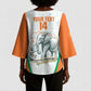 Custom Ivory Coast Football Kimono Sleeve Blouse 2026 Cote d'Ivoire Les Elephants White Version - African Pride