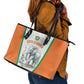 Ivory Coast Football Leather Tote Bag 2026 Cote d'Ivoire Les Elephants White Version - African Pride