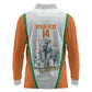 Custom Ivory Coast Football Long Sleeve Polo Shirt 2026 Cote d'Ivoire Les Elephants White Version - African Pride