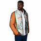 Custom Ivory Coast Football Padded Jacket 2026 Cote d'Ivoire Les Elephants White Version - African Pride