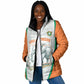 Custom Ivory Coast Football Padded Jacket 2026 Cote d'Ivoire Les Elephants White Version - African Pride
