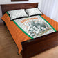 Ivory Coast Football Quilt Bed Set 2026 Cote d'Ivoire Les Elephants White Version - African Pride
