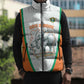 Custom Ivory Coast Football Sleeveless Puffer Jacket 2026 Cote d'Ivoire Les Elephants White Version - African Pride