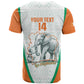Custom Ivory Coast Football T shirt 2026 Cote d'Ivoire Les Elephants White Version LT14