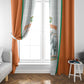 Ivory Coast Football Window Curtain 2026 Cote d'Ivoire Les Elephants White Version - African Pride
