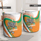 Ivory Coast Football Laundry Basket 2026 Allez Les Elephants Cute Mascot - African Pride