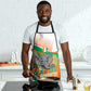 Ivory Coast Football Apron 2026 Allez Les Elephants Cute Mascot - African Pride