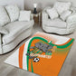 Ivory Coast Football Area Rug 2026 Allez Les Elephants Cute Mascot - African Pride