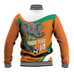 Custom Ivory Coast Football Baseball Jacket 2026 Allez Les Elephants Cute Mascot - African Pride