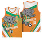 Custom Ivory Coast Football Basketball Jersey 2026 Allez Les Elephants Cute Mascot - African Pride