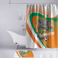 Ivory Coast Football Bathroom Set 2026 Allez Les Elephants Cute Mascot - African Pride