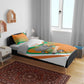Ivory Coast Football Bedding Set 2026 Allez Les Elephants Cute Mascot - African Pride