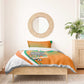 Ivory Coast Football Bedding Set 2026 Allez Les Elephants Cute Mascot - African Pride