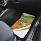 Custom Ivory Coast Football Car Mats 2026 Allez Les Elephants Cute Mascot - African Pride