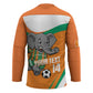 Custom Ivory Coast Football Hockey Jersey 2026 Allez Les Elephants Cute Mascot - African Pride