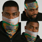 Ivory Coast Football Neck Gaiter 2026 Allez Les Elephants Cute Mascot - African Pride