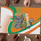 Ivory Coast Football Puzzle 2026 Allez Les Elephants Cute Mascot - African Pride