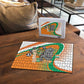 Ivory Coast Football Puzzle 2026 Allez Les Elephants Cute Mascot - African Pride