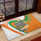Ivory Coast Football Rubber Doormat 2026 Allez Les Elephants Cute Mascot - African Pride
