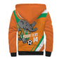 Custom Ivory Coast Football Sherpa Hoodie 2026 Allez Les Elephants Cute Mascot - African Pride