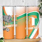 Custom Ivory Coast Football Skinny Tumbler 2026 Allez Les Elephants Cute Mascot - African Pride