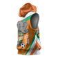 Custom Ivory Coast Football Sleeveless Hoodie 2026 Allez Les Elephants Cute Mascot - African Pride