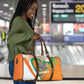 Ivory Coast Football Travel Bag 2026 Allez Les Elephants Cute Mascot - African Pride
