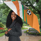 Ivory Coast Football Umbrella 2026 Allez Les Elephants Cute Mascot - African Pride