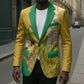 Custom South Africa Soccer Blazer 2026 Bafana Bafana Go Boys Protea - African Pride