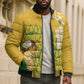 Custom South Africa Soccer Bomber Puffer Jacket 2026 Bafana Bafana Go Boys Protea - African Pride