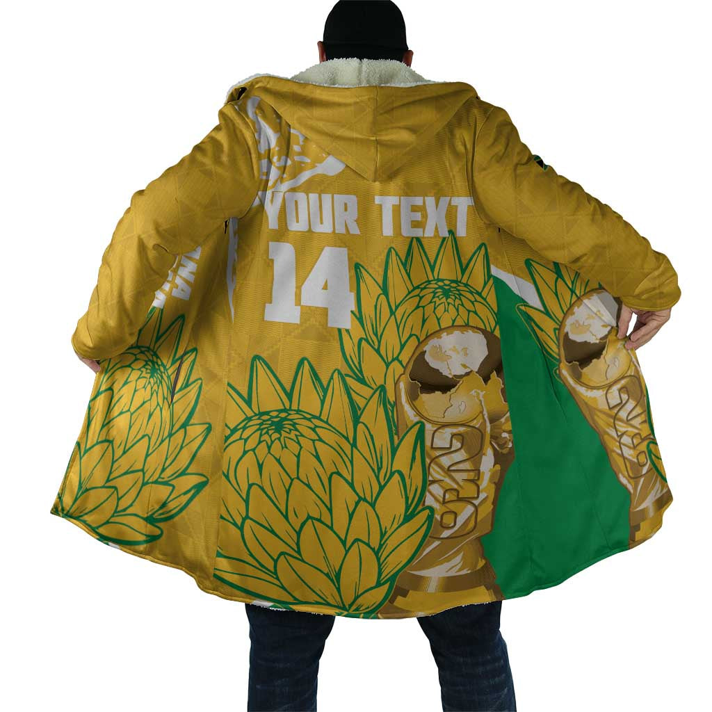 Custom South Africa Soccer Cloak 2026 Bafana Bafana Go Boys Protea - African Pride