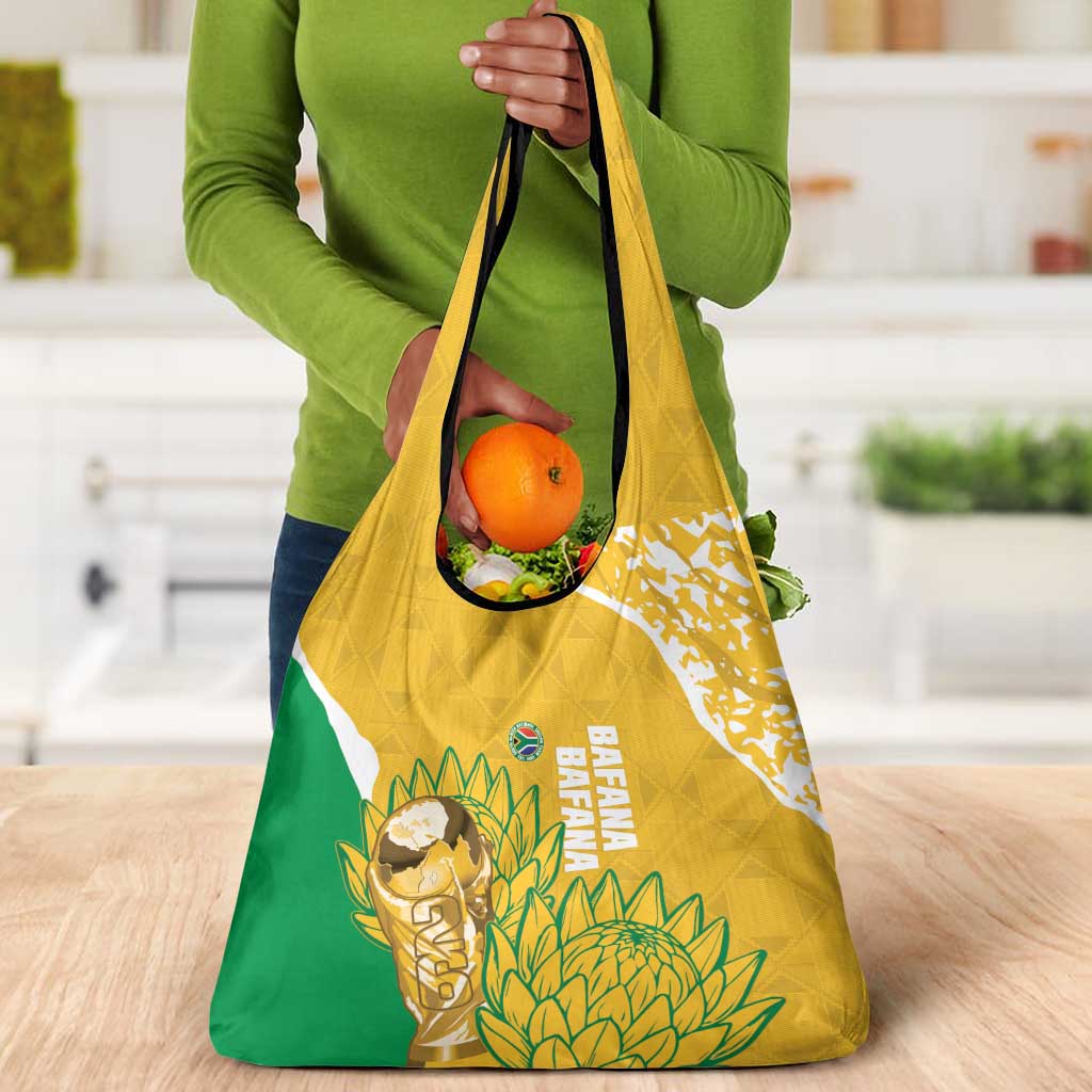 South Africa Soccer Grocery Bag 2026 Bafana Bafana Go Boys Protea - African Pride