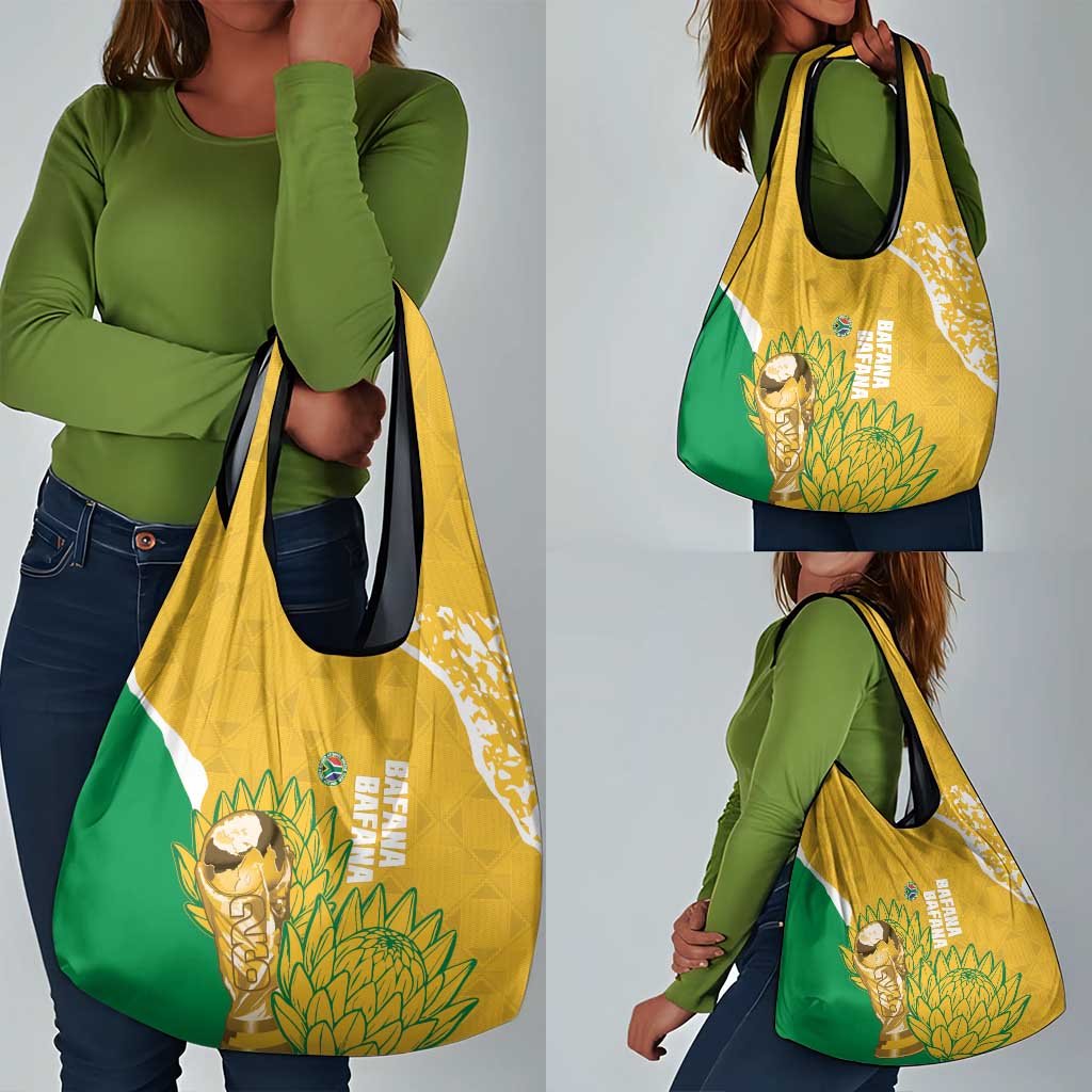 South Africa Soccer Grocery Bag 2026 Bafana Bafana Go Boys Protea - African Pride