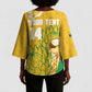 Custom South Africa Soccer Kimono Sleeve Blouse 2026 Bafana Bafana Go Boys Protea - African Pride